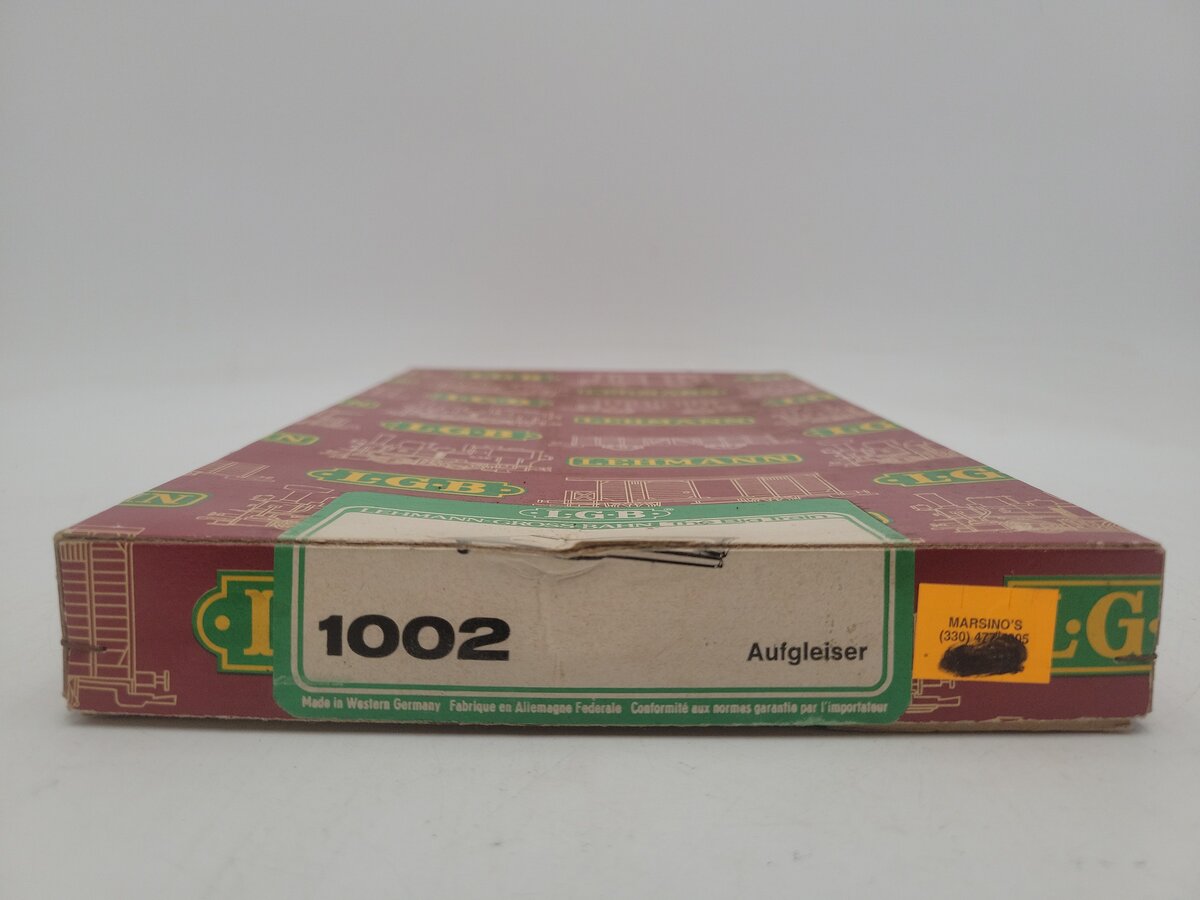 LGB 10020/1020 G Orange Train Car Rerailer Ramp EX/Box