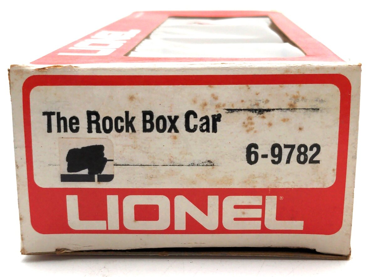 Lionel 6-9782 O Gauge The Rock Boxcar EX/Box