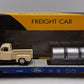K-Line K691-6004 O Ford Flatcar w/Pickup & Coil Load & DC Ford Pickup #6916004 LN/Box