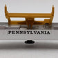 Lionel 6-26841 O Pennsylvania Railroad Log Dump Car #224 VG/Box