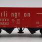 Lionel 6-26779 O Gauge Burlington Operating Hopper #189312 w/ Coal Load LN/Box