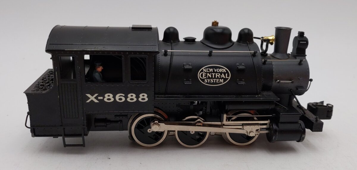 Lionel 6-28650 O Gauge New York Central 0-6-0 Dockside Steam Switcher #X-8688 VG/Box