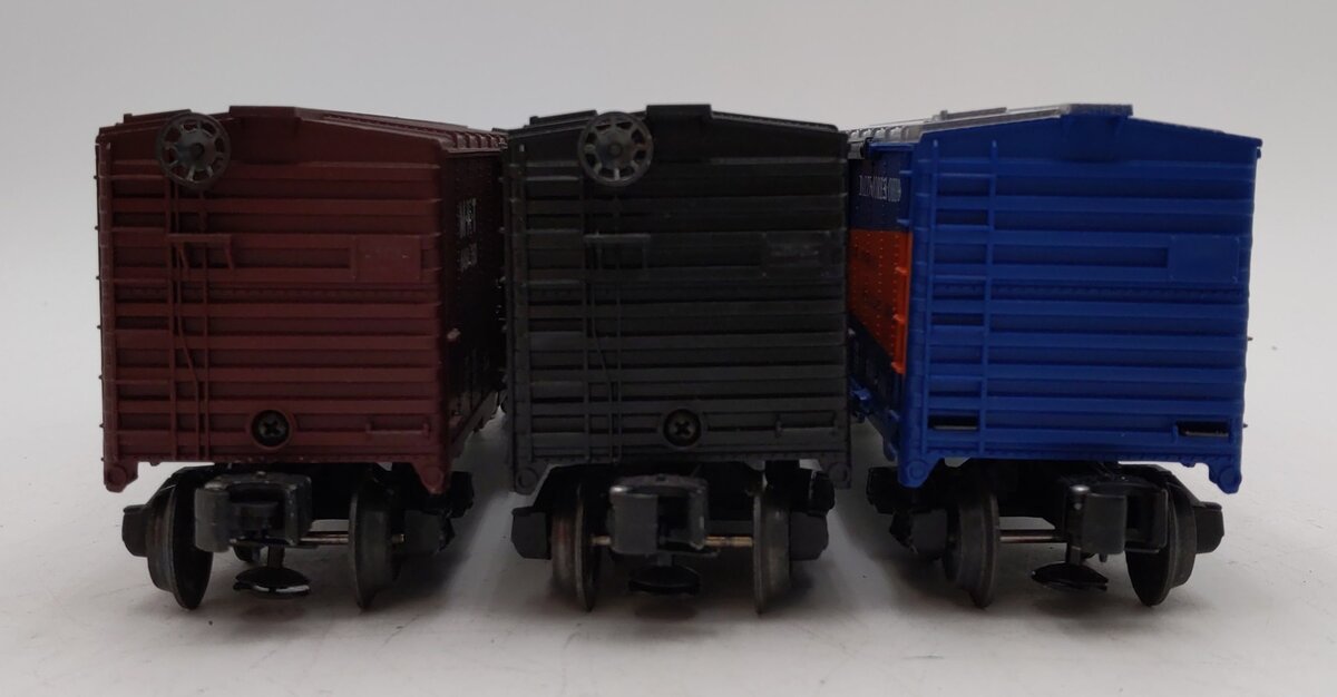 Lionel 6-19292 O Gauge B&O 6464 Boxcar Series Vl (Set of 3) VG/Box