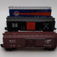 Lionel 6-19292 O Gauge B&O 6464 Boxcar Series Vl (Set of 3) VG/Box