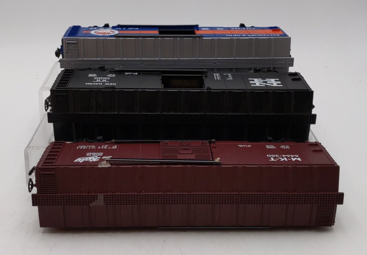 Lionel 6-19292 O Gauge B&O 6464 Boxcar Series Vl (Set of 3) VG/Box