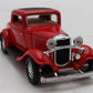 K-Line K-94231 1:43 Kruisers Red 1932 Ford 3 Window Coupe Diecast Car LN/Box