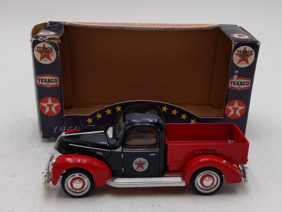 K-Line 94538 1:32 Texaco Road Assistance Truck 1940 Ford Diecast Metal EX/Box