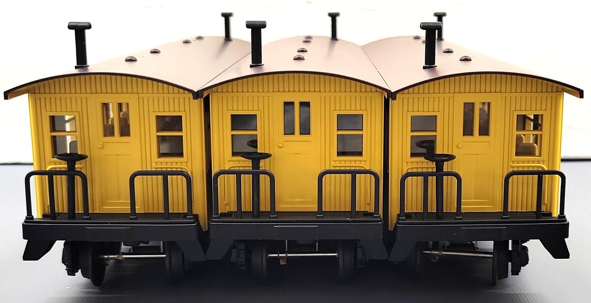 MTH 30-6400 O Gauge Western & Atlantic Overton Passenger Coach 3 Car Set EX/Box