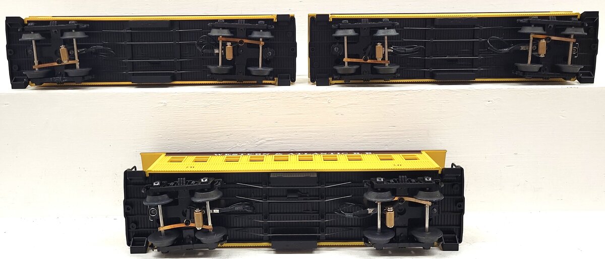 MTH 30-6400 O Gauge Western & Atlantic Overton Passenger Coach 3 Car Set EX/Box