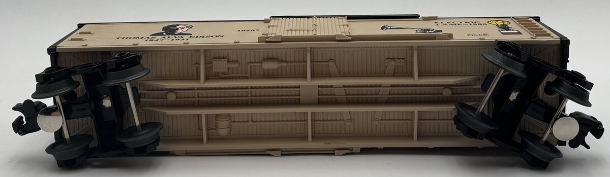 Lionel 6-19507 O Gauge Thomas Edison Famous Inventors Refrigerator Car LN/Box