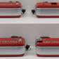MTH 10-1025 O Terra Cotta #613 Passenger Car Set (Set of 4) EX