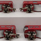 MTH 10-1025 O Terra Cotta #613 Passenger Car Set (Set of 4) EX