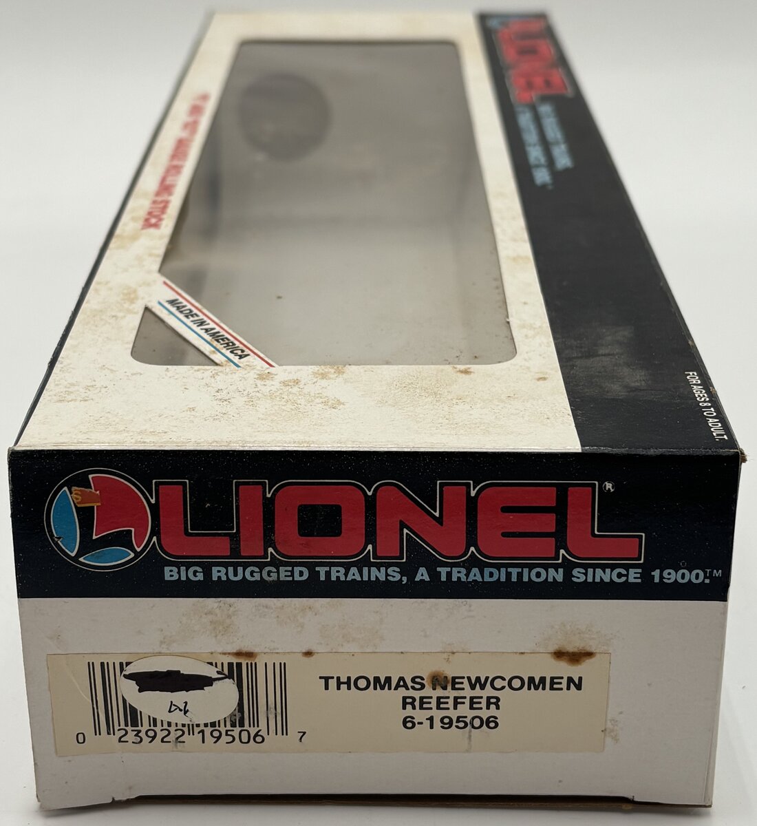 Lionel 6-19506 O Gauge Thomas Newcomen Famous Inventors Reefer LN/Box
