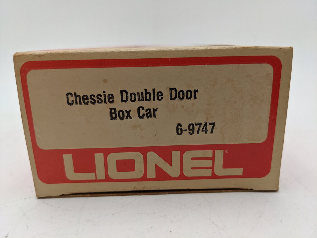 Lionel 6-9747 O Gauge Chessie System Boxcar VG/Box