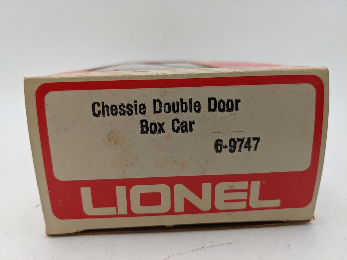 Lionel 6-9747 O Gauge Chessie System Boxcar VG/Box