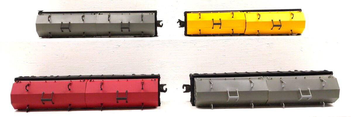 Lionel O Gauge Vintage New York Central Gondolas: 6462, 6462, 6462, 6462 [4] VG