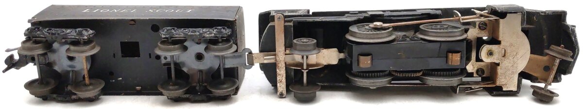 Lionel 1120 Vintage O 2-4-2 Scout Diecast Steam Locomotive with Tender