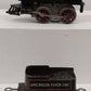 American Flyer 1914 O Gauge Vintage Locomotive and Tender #120 VG