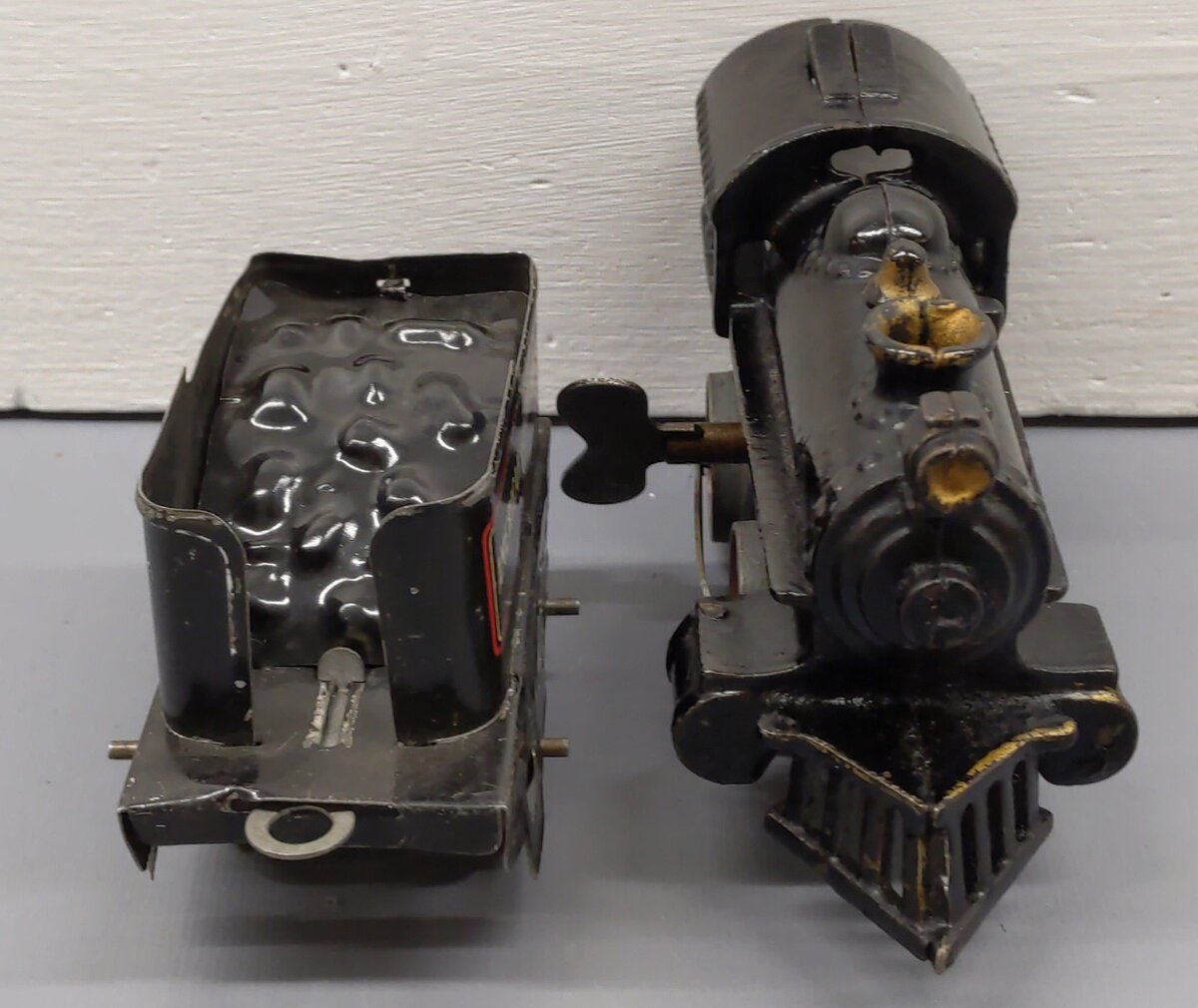 American Flyer 1914 O Gauge Vintage Locomotive and Tender #120 VG