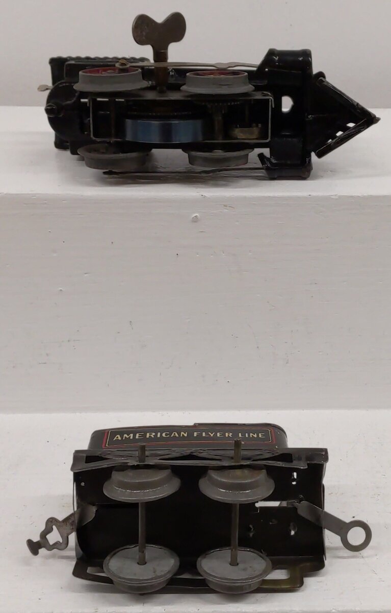 American Flyer 1914 O Gauge Vintage Locomotive and Tender #120 VG