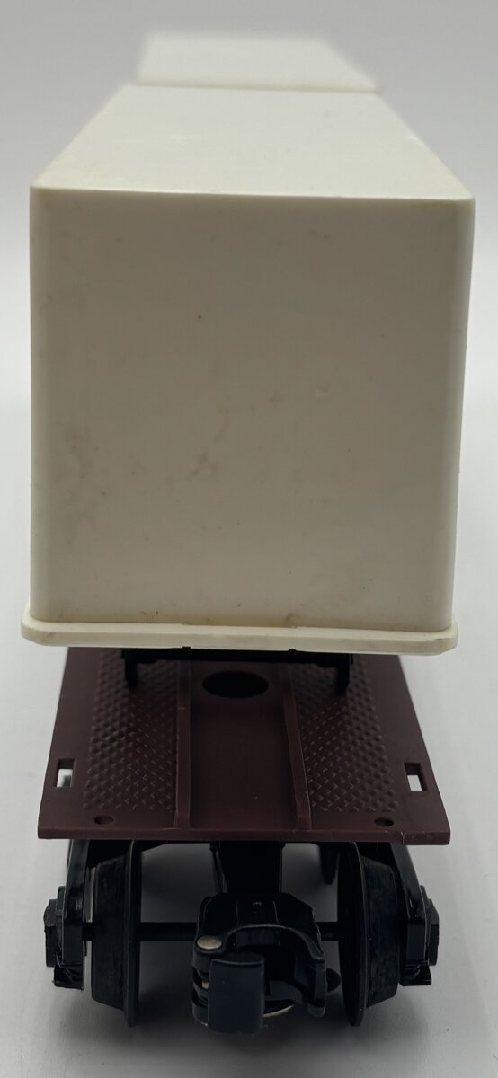 Lionel 6-9123 O Gauge Penn Central Trailer 1-Tier Auto Carrier Car Brown VG/Box