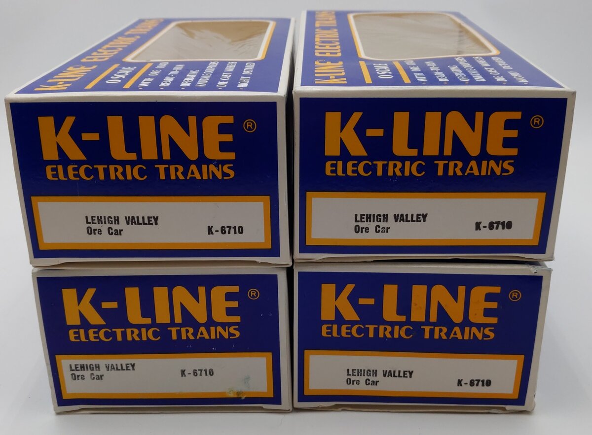 K-Line K-6710 O Gauge Lehigh Valley Ore Car [4] EX/Box