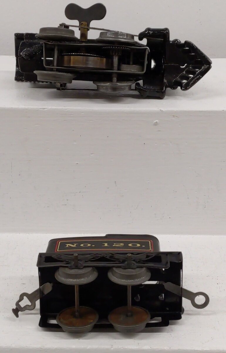 American Flyer 1914 O Gauge Vintage Locomotive & Tender #120 VG