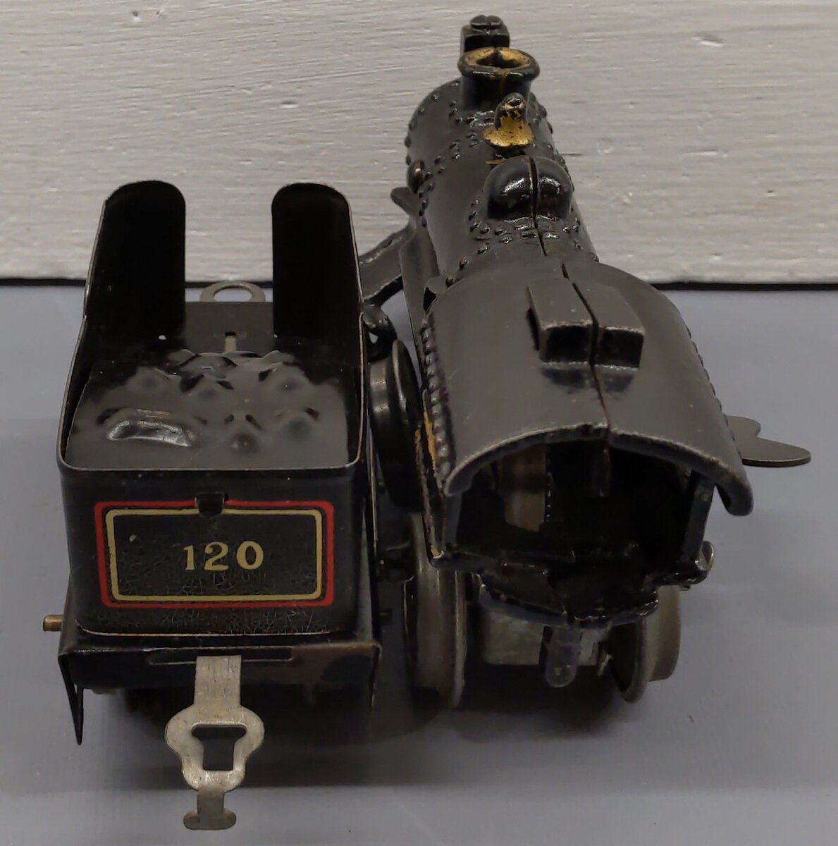 American Flyer 1914 O Gauge Vintage Locomotive & Tender #120 VG