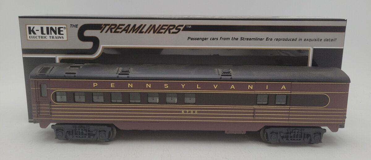 K-Line K4580-6700 O Pennsylvania "Fleet of Modernism" Combine Passenger Car EX/Box