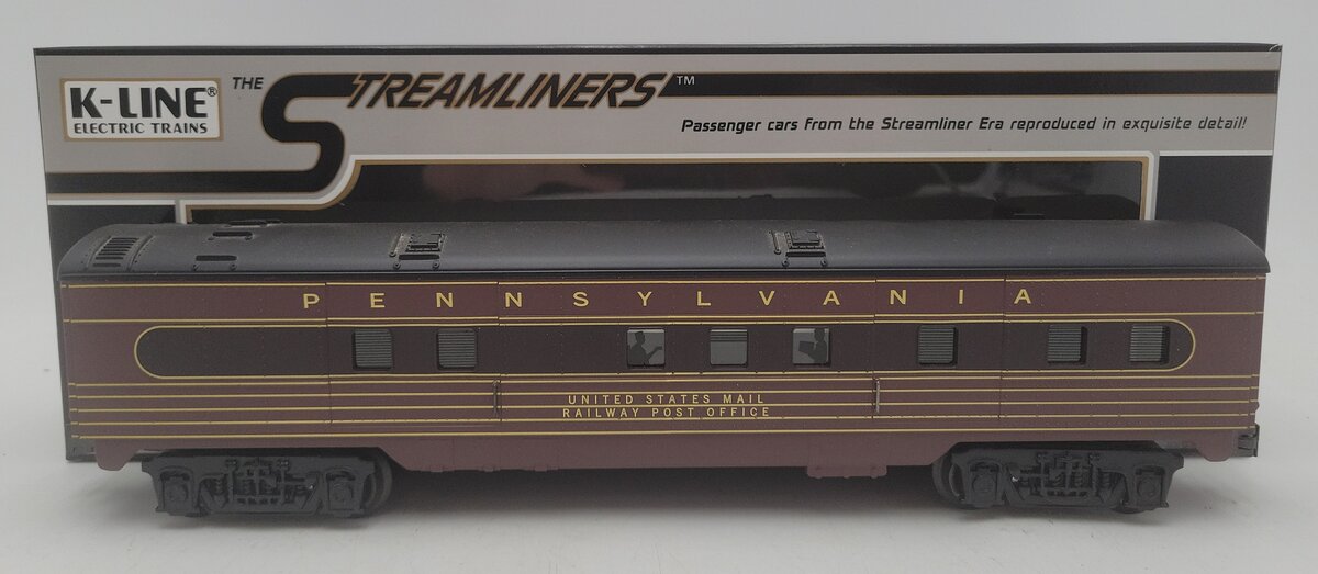 K-Line K4580-5468 O Gauge Pennsylvania "Fleet of Modernism" RPO Car EX/Box