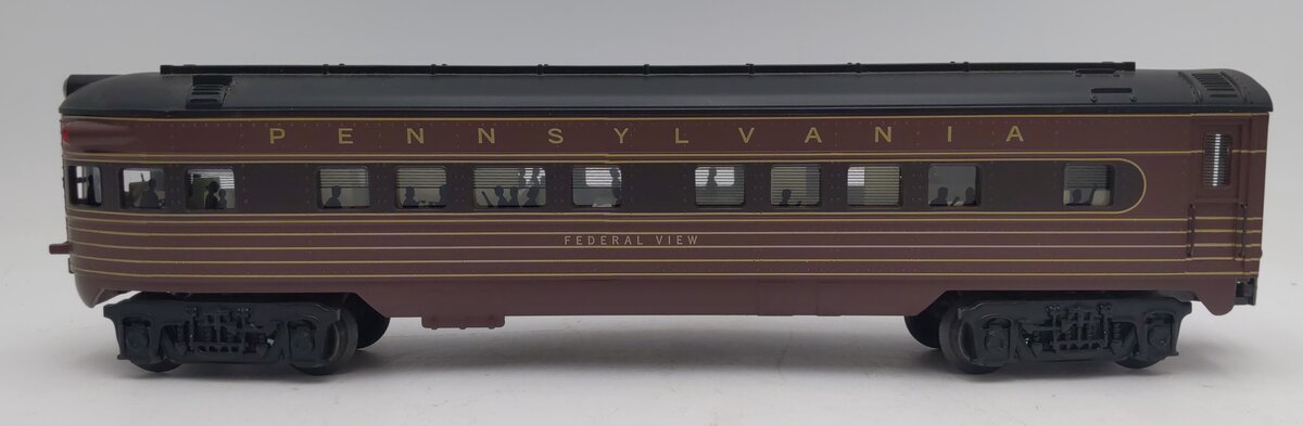 K-Line K4580-8115 O Gauge Pennsylvania "Federal View" Observation Passenger Car EX/Box