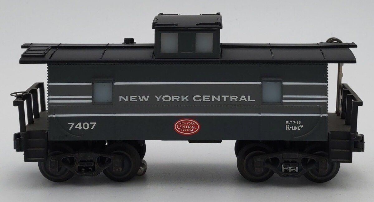 K-Line K7407 O Gauge New York Central Smoking Caboose VG/Box
