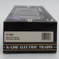 K-Line K7407 O Gauge New York Central Smoking Caboose VG/Box