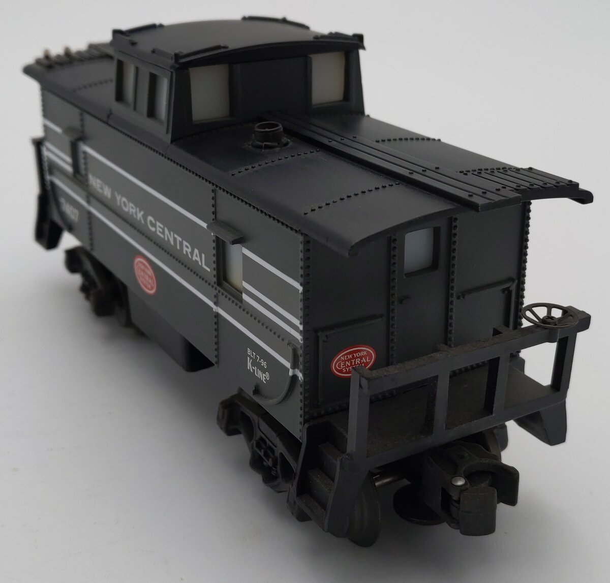 K-Line K7407 O Gauge New York Central Smoking Caboose VG/Box