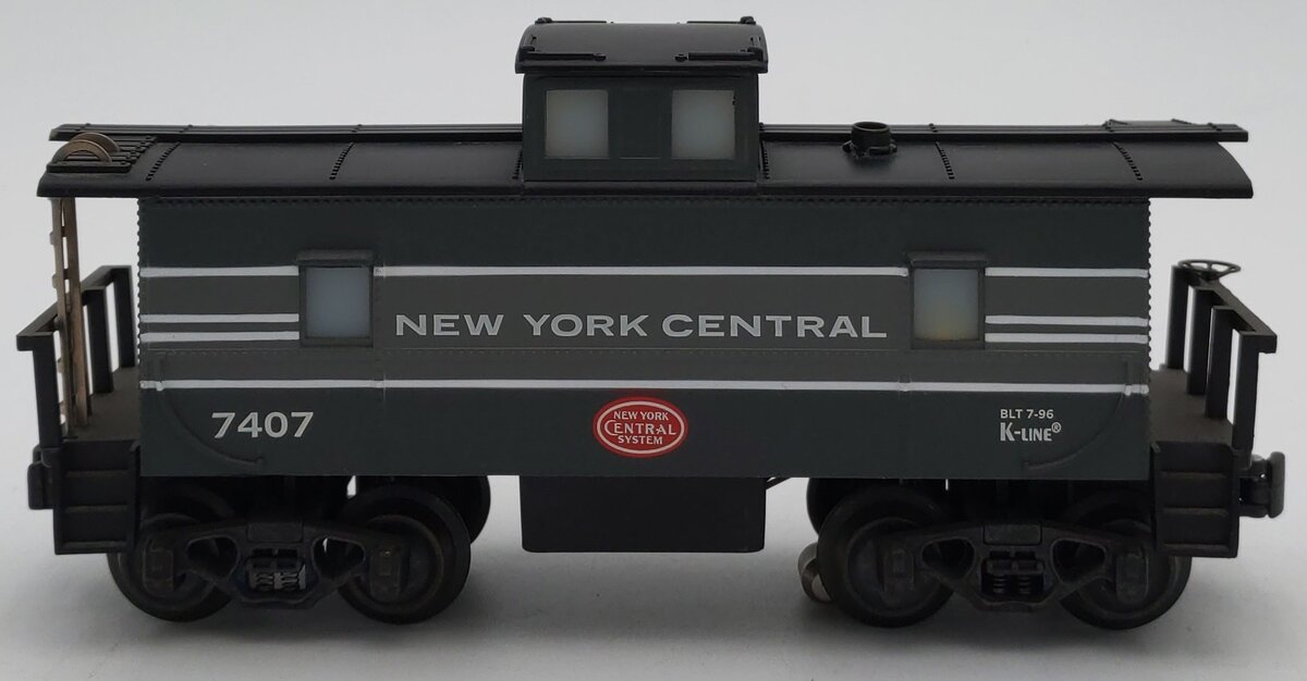 K-Line K7407 O Gauge New York Central Smoking Caboose VG/Box