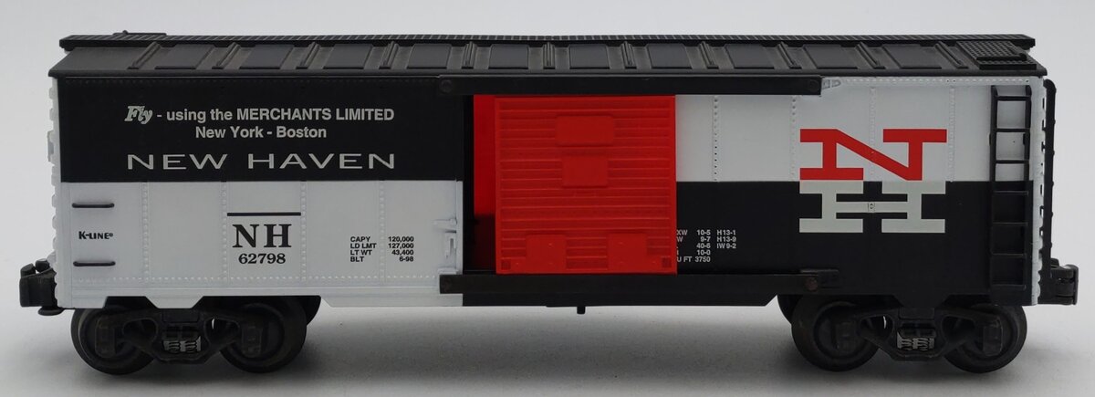 K-Line K641-9018 O Gauge New Haven 1998 TCA Convention Boxcar #62798 LN/Box