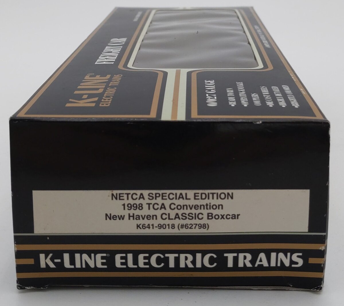 K-Line K641-9018 O Gauge New Haven 1998 TCA Convention Boxcar #62798 LN/Box