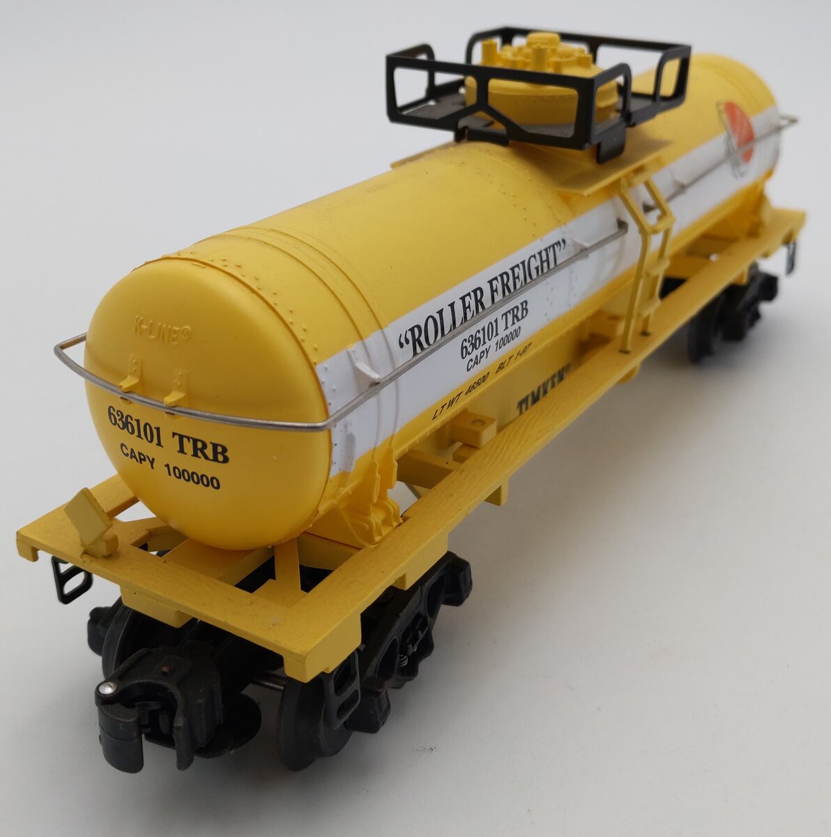 K-Line K636101 O Gauge Timken Single Dome Tank Car LN/Box