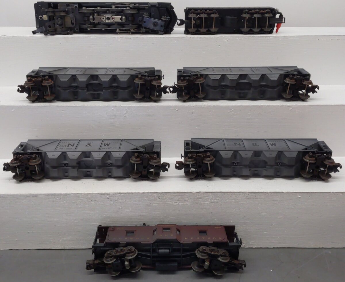 Lionel 6-11909 O Gauge Norfolk & Western Warhorse Steam Freight Set with TMCC EX/Box