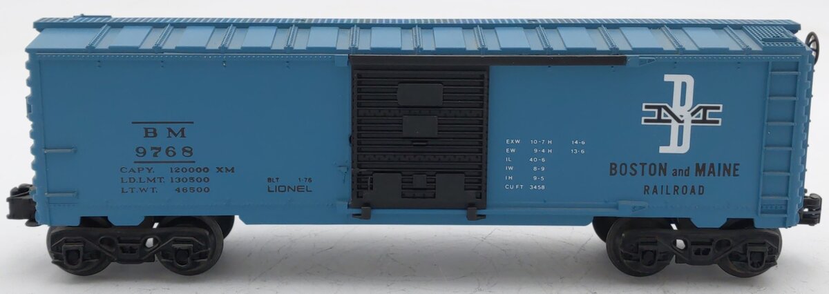 Lionel 6-9768 O Gauge Boston & Maine Boxcar EX/Box