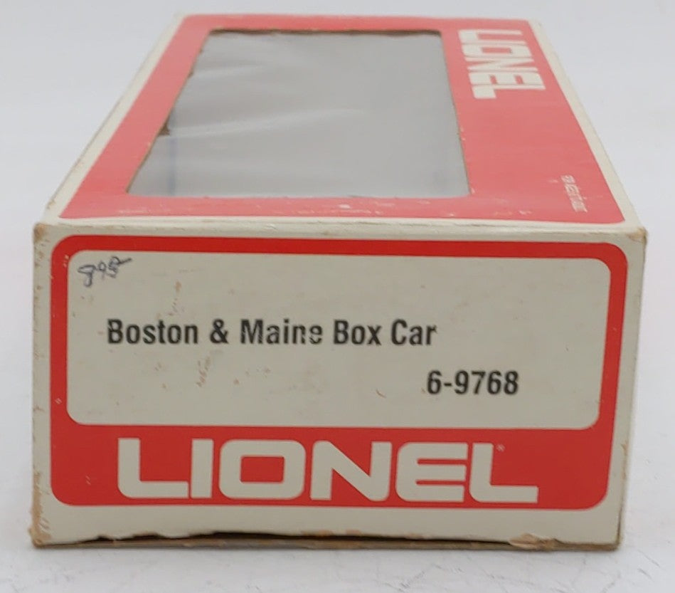 Lionel 6-9768 O Gauge Boston & Maine Boxcar EX/Box
