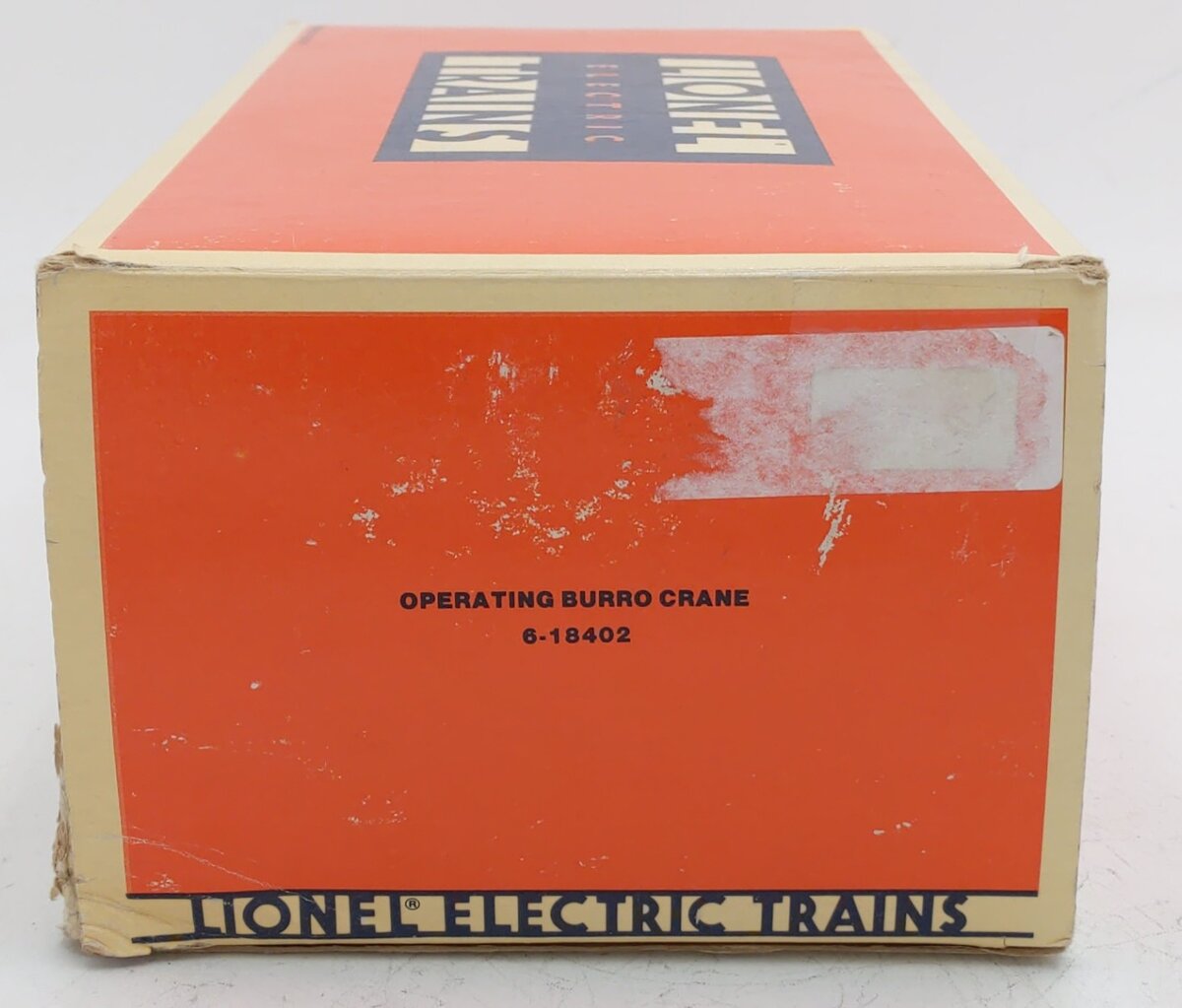 Lionel 6-18402 O Gauge Lionel Lines Operating Burro Crane #18402 EX/Box