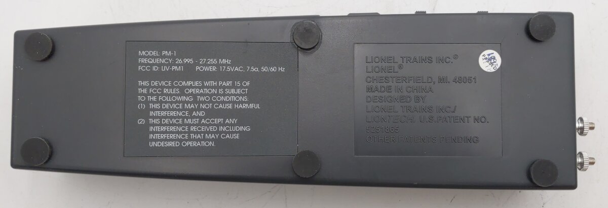 Lionel 6-12867 O PM-1 TrainMaster Command PowerMaster Switch Controller EX/Box