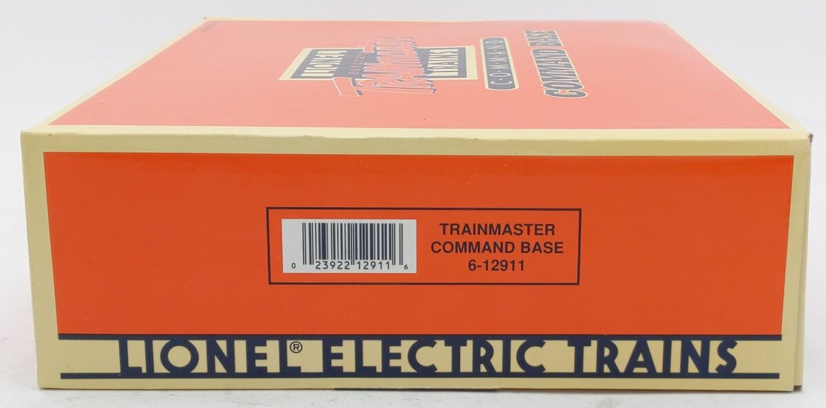 Lionel 6-12911 O Gauge TMCC Trainmaster Command Base EX/Box