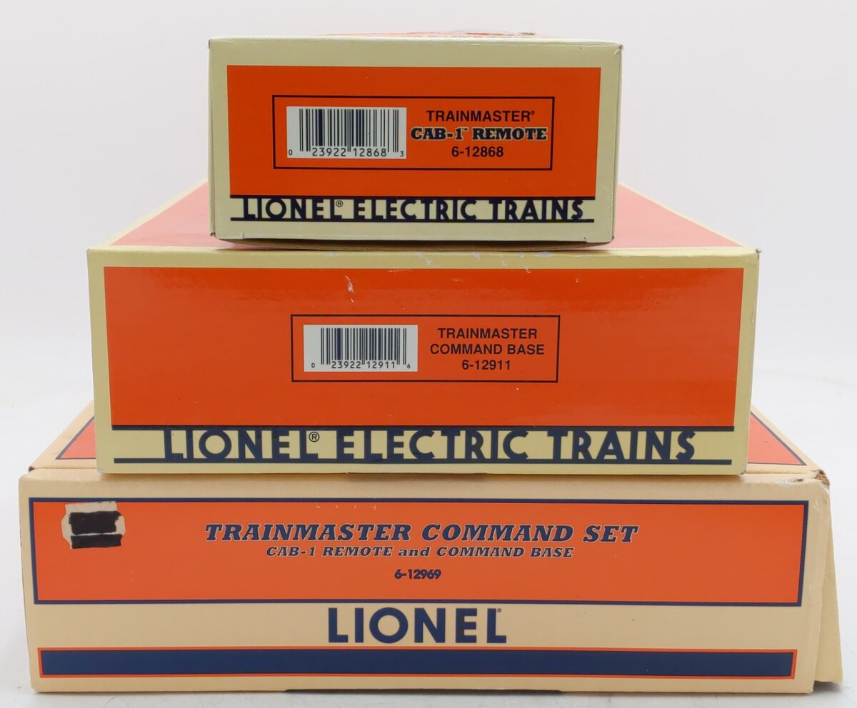Lionel 6-12969 O Gauge TrainMaster CAB1 Command Set EX/Box