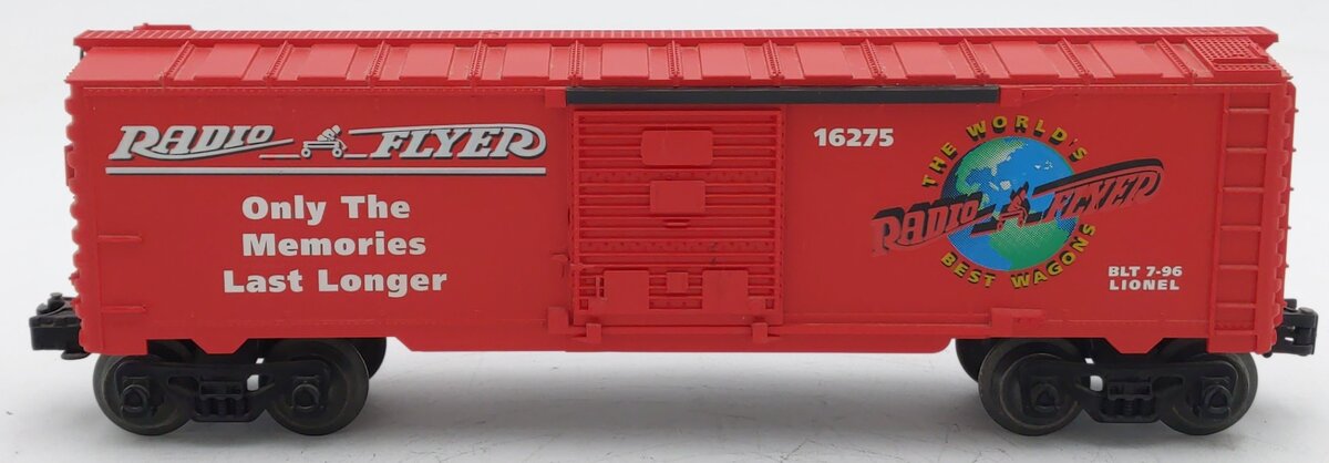 Lionel 6-16275 O Gauge Radio Flyer Boxcar EX/Box
