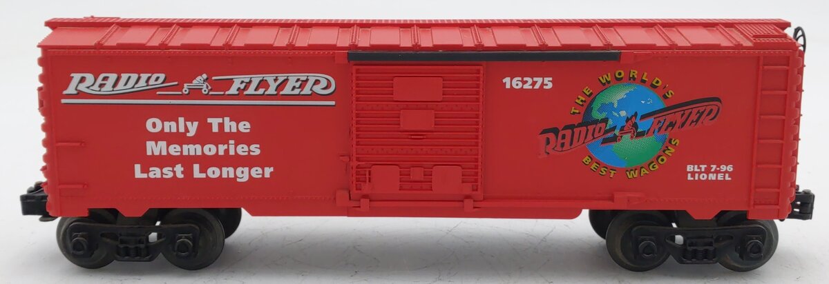 Lionel 6-16275 O Gauge Radio Flyer Boxcar EX/Box