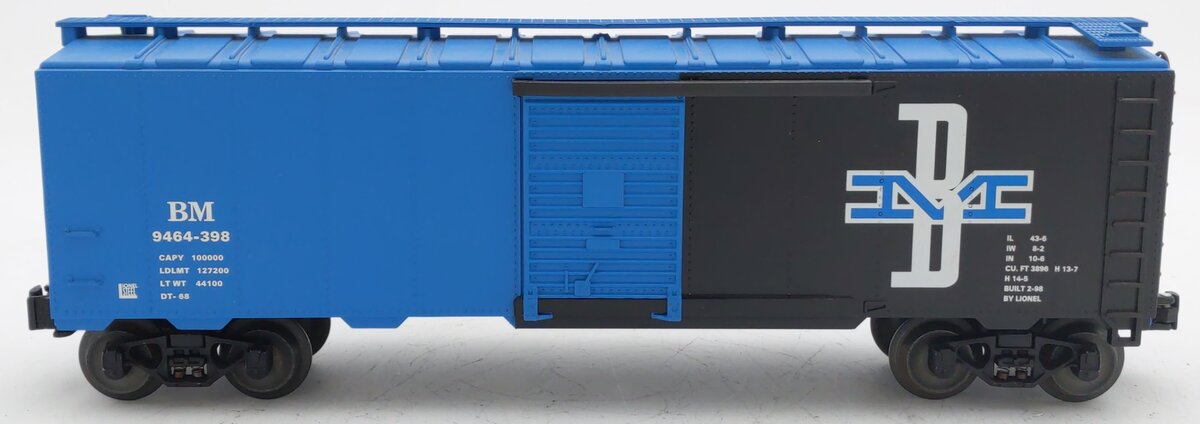 Lionel 6-17235 O Gauge Boston & Maine Boxcar #9464-398 EX/Box