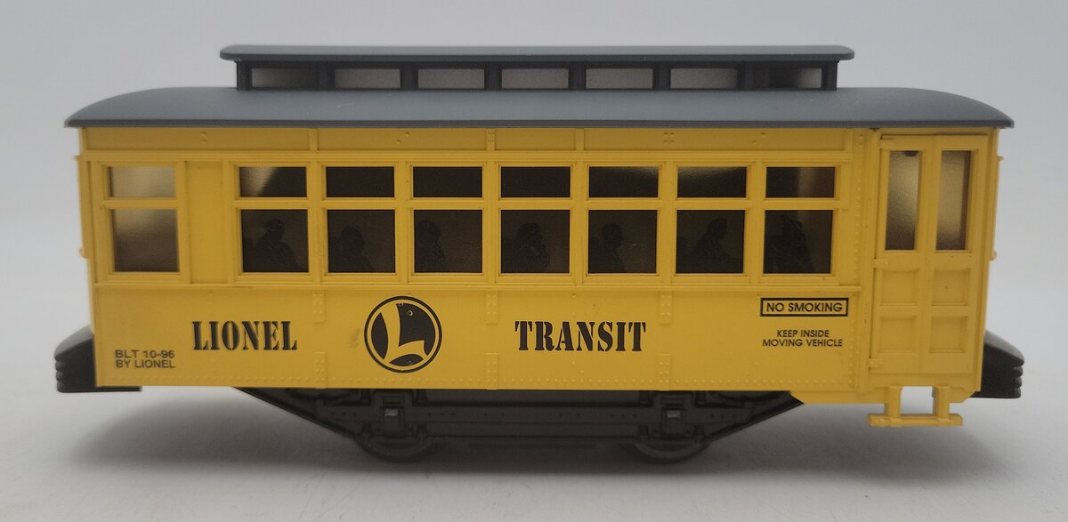 Lionel 6-18431 O Gauge Lionel Transit Trolley Car EX/Box