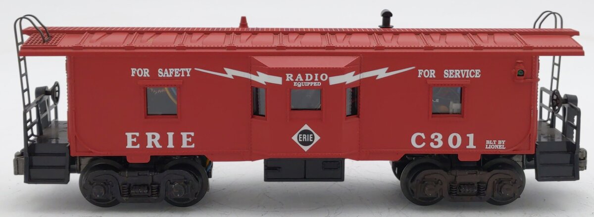 Lionel 6-19742 O Gauge Erie Bay Window Caboose with Crewtalk #301 EX/Box